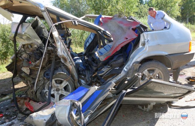 В Удмуртии в жутком ДТП погибли 4 человека