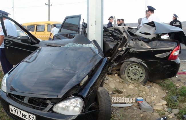 Два человека погибли в ДТП в Карачаево-Черкесии