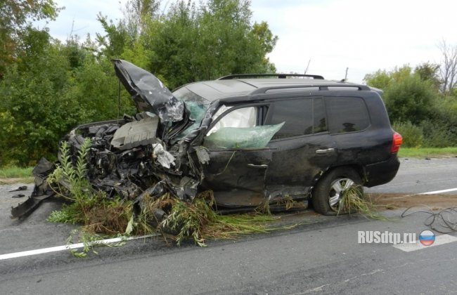 В Рязанской области столкнулись «Toyota Land Cruiser» и «Нива»