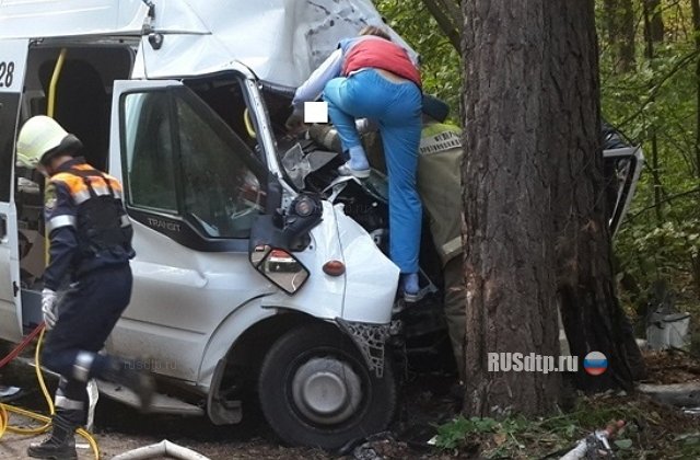 В Самарской области погиб водитель микроавтобуса