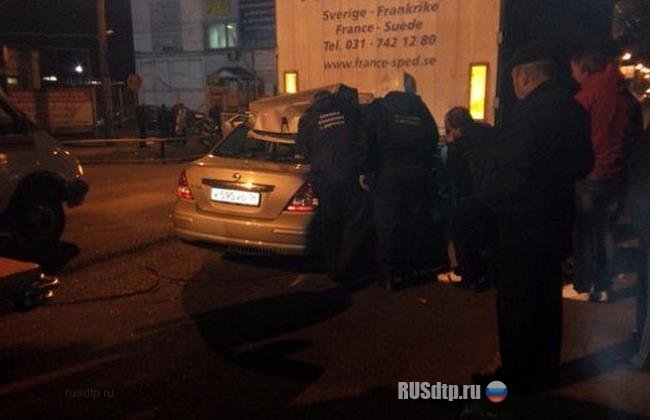 В Воронеже двое полицейских разбились, врезавшись в МАЗ