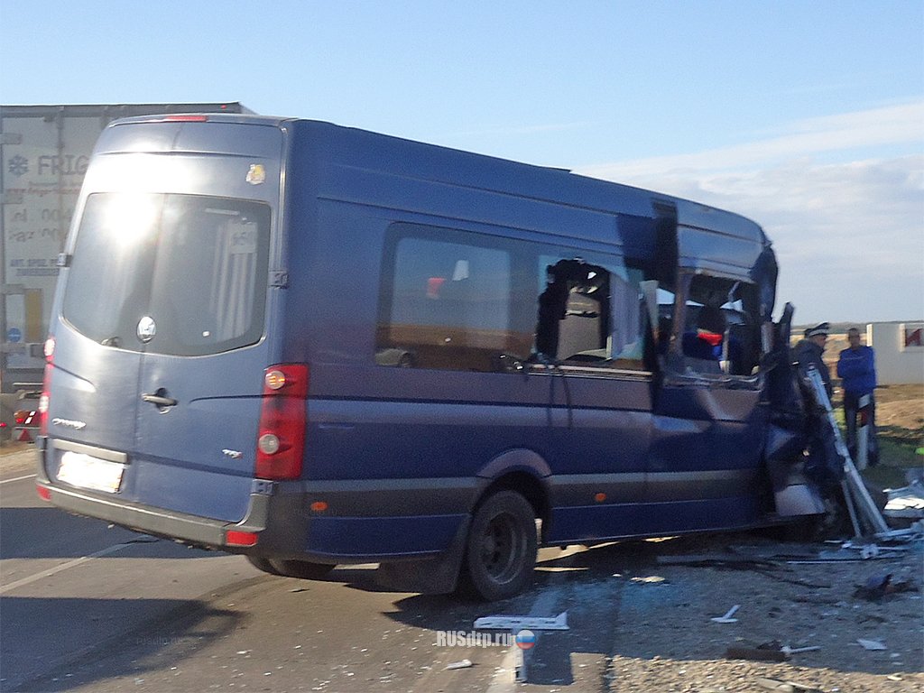 Два человека погибли в ДТП с маршруткой на трассе «Москва - Волгоград»