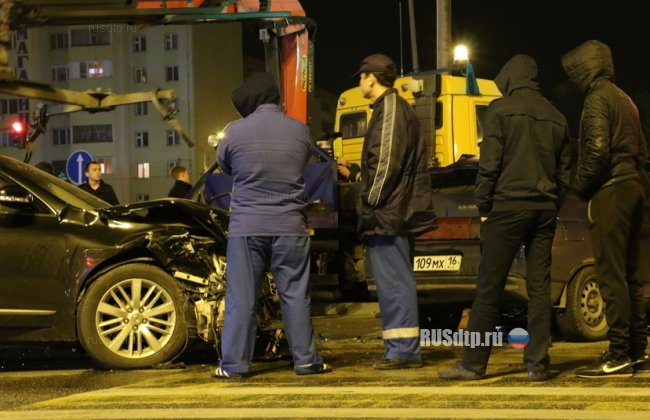 В Казани погиб водитель ВАЗа