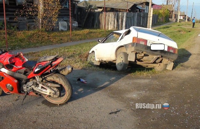 В Карпинске погиб мотоциклист