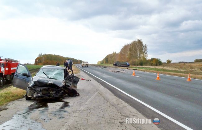 Водитель не вписался в поворот на трассе Воронеж–Тамбов