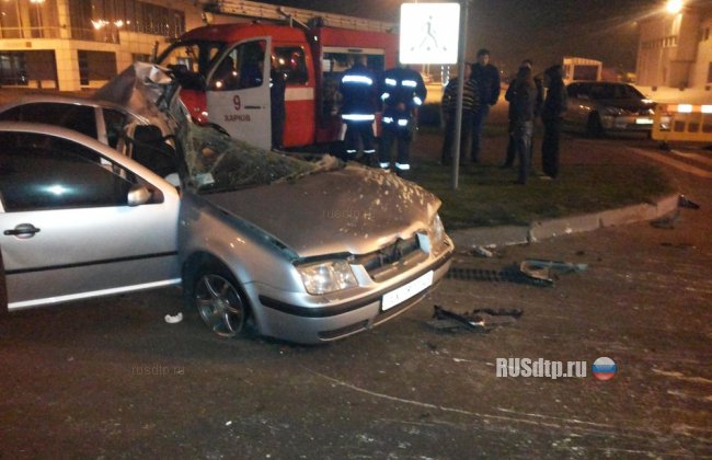 В Харькове в аварии погиб человек