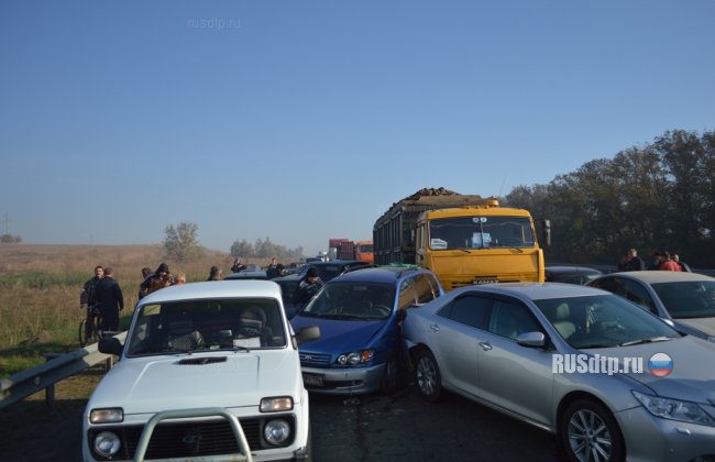 В Краснодарском крае столкнулись около 50 автомобилей