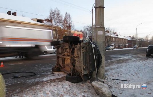 В Архангельске погиб водитель