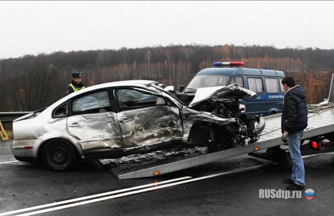 На трассе \&#187;Крым\&#187; столкнулись два VW. Погибли 2 человека