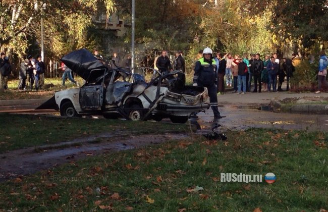 В Ставрополе взорвался автомобиль