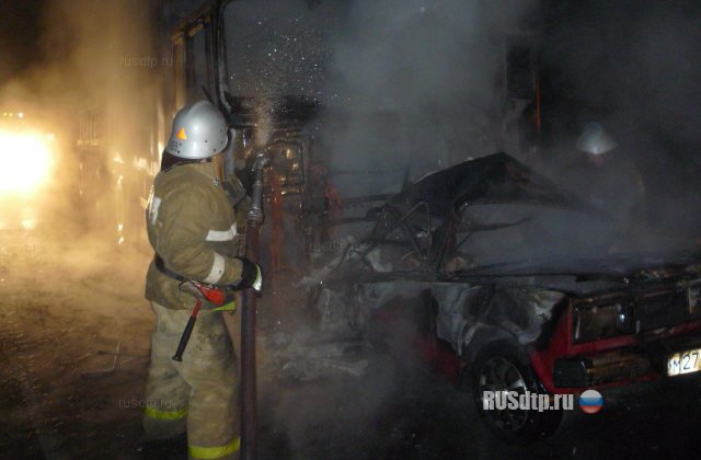 Три человека сгорели в Тульской области