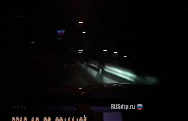 Mazda RX8 не вошла в поворот