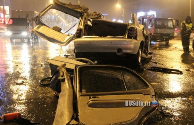 В Приморье столкнулись 4 автомобиля