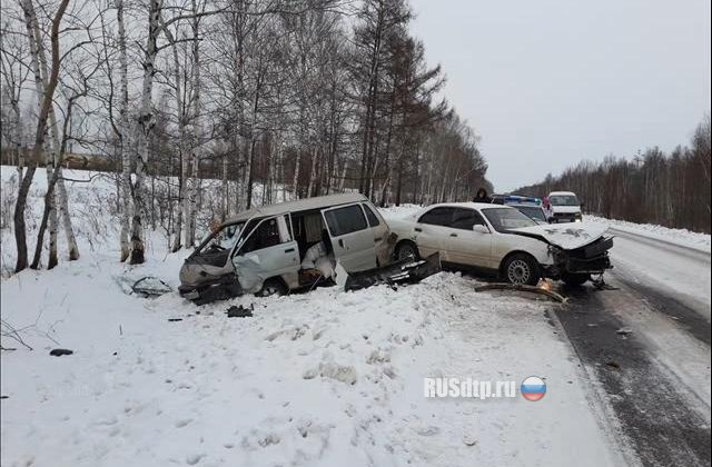 На снежной трассе