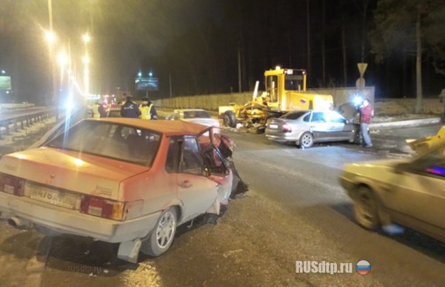 Крупная авария в Екатеринбурге