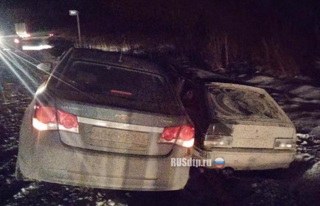 6 авто столкнулись на трассе в Красноярском крае