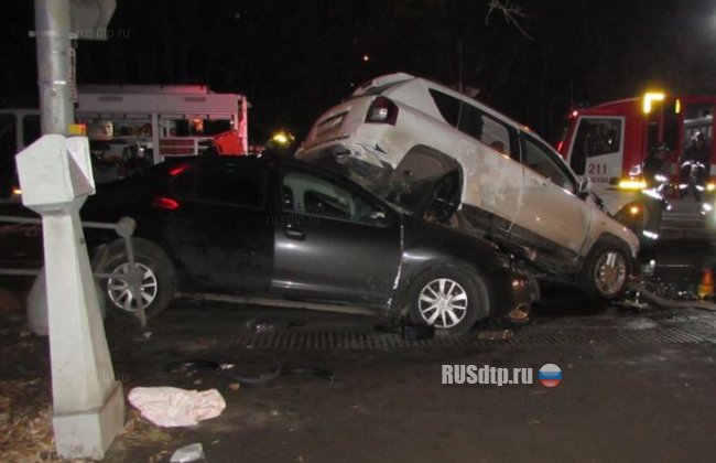 На Востоке Москвы пьяный сотрудник полиции устроил аварию