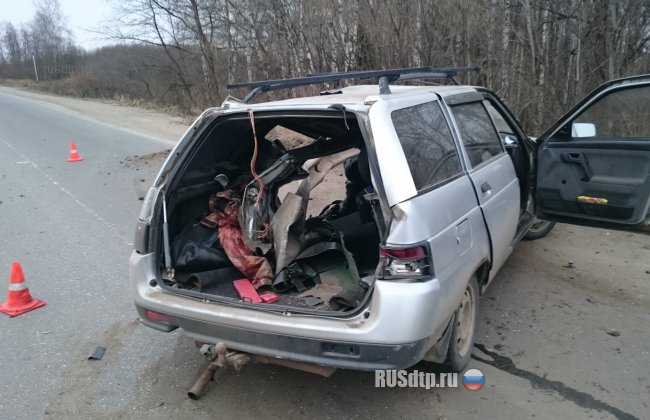 В Ивановской области отбойник разрезал пассажира