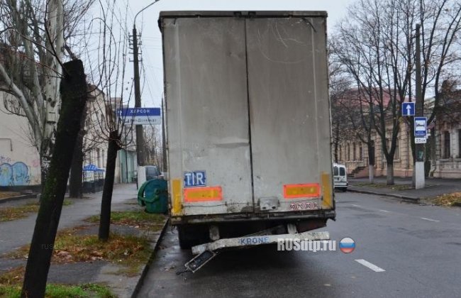 В Николаеве столкнулись два грузовика