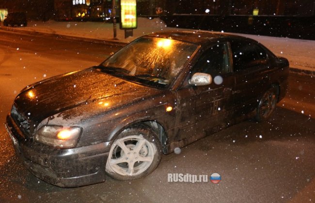 В Новосибирске столкнулись два Субару