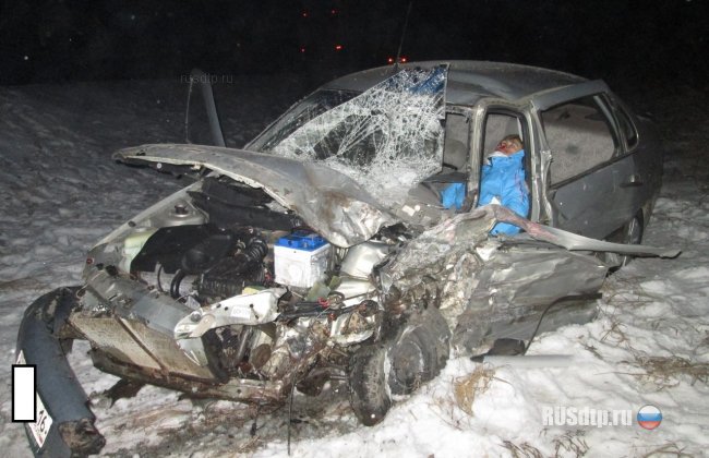 На автодороге Елабуга-Пермь погибла женщина
