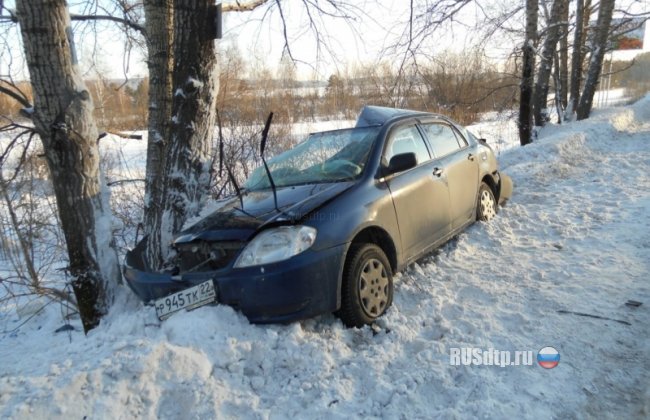 В Томске пострадал водитель
