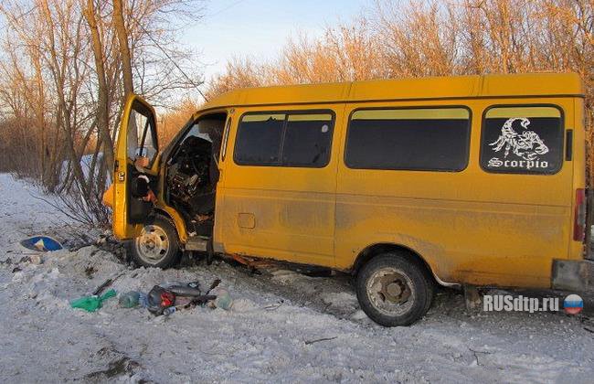 Под Оренбургом в результате ДТП погибли два пассажира маршрутки