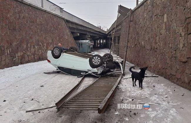 Автоледи восстановит за свой счет мост в Красноярске