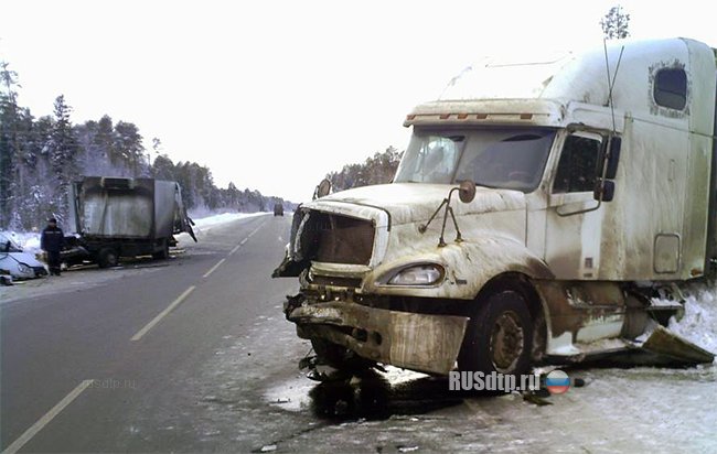 Большегруз оторвал «Газели» кабину на трассе Тюмень — Ханты-Мансийск