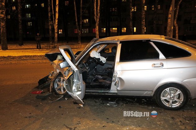 В Йошкар-Оле пьяный водитель устроил лобовое столкновение
