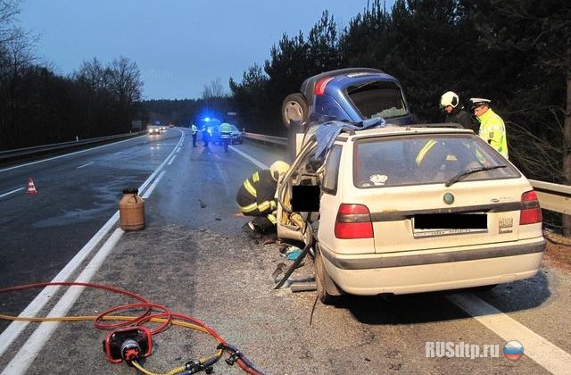 В Южночешском крае в ДТП погибли 3 человека