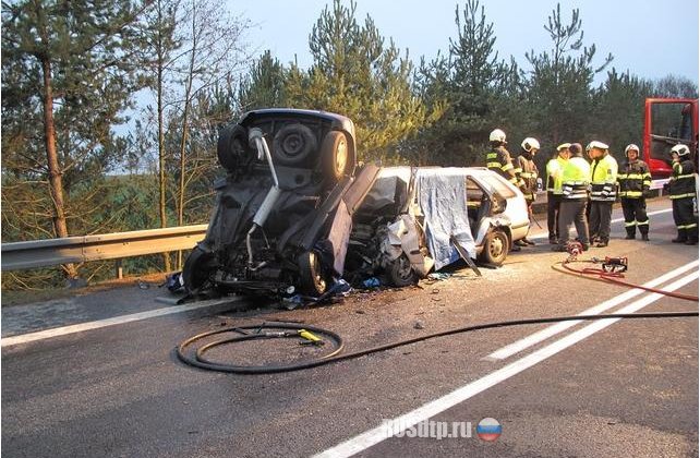 В Южночешском крае в ДТП погибли 3 человека