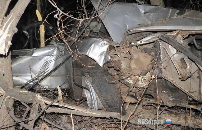 Три человека погибли в перевернувшемся БМВ в Курской области