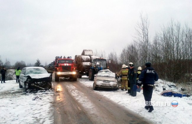Три человека погибли в ДТП под Новгородом