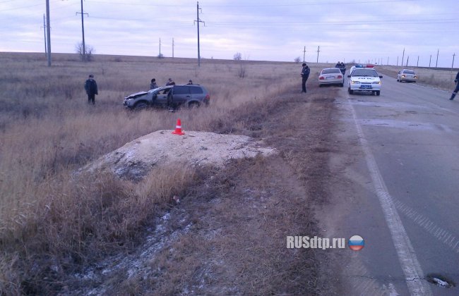 Водитель Mitsubishi погиб в ДТП под Волгоградом