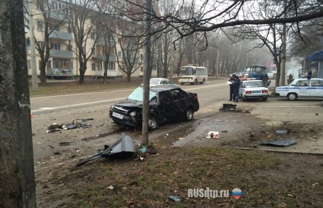 В Ставрополе погиб водитель Лады