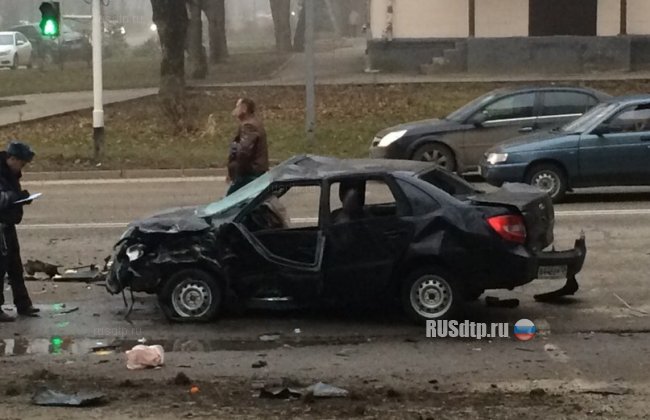 В Ставрополе погиб водитель Лады