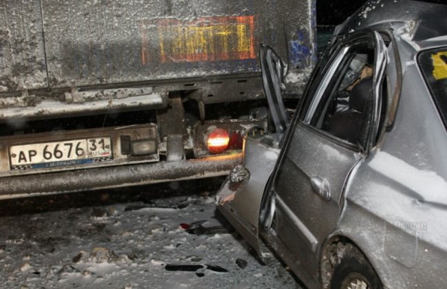 В Тульской области столкнулись более 25 автомобилей