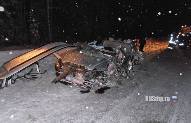 Семья разбилась в ДТП на трассе Сыктывкар-Ухта