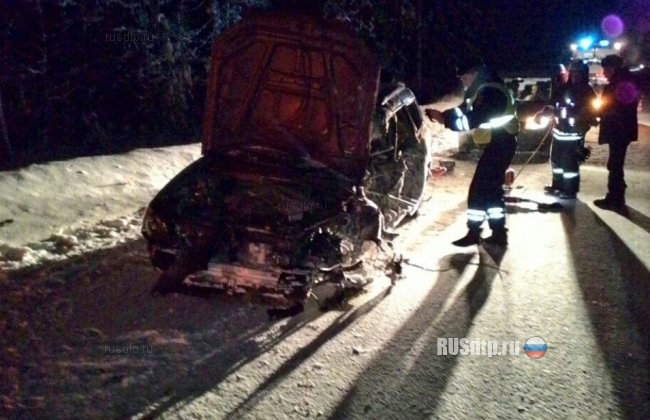 Семья разбилась в ДТП на трассе Сыктывкар-Ухта