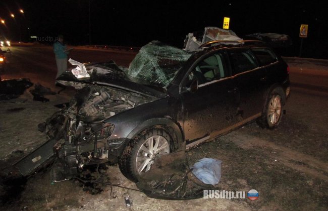 Пассажирка VW погибла в ДТП под Можгой
