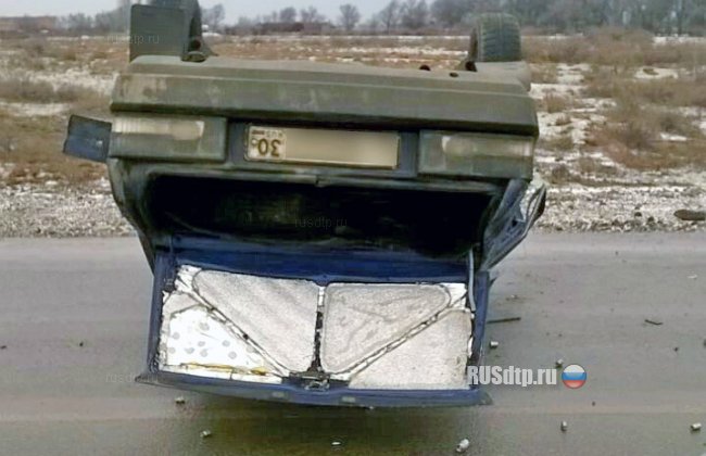 Под Астраханью пьяный водитель погиб, скрываясь с места ДТП