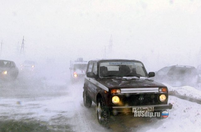 Около 30 автомобилей столкнулись в Тольятти