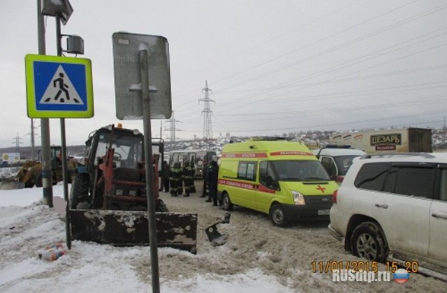 Прицеп фуры раздавил дорожных рабочих в Нижегородской области