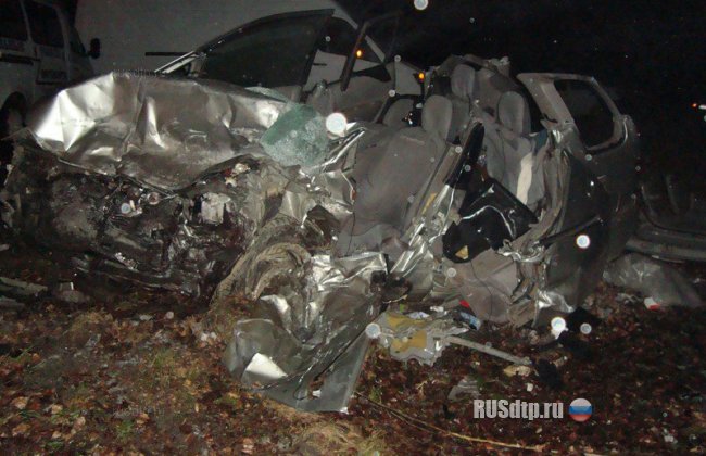 Три человека погибли в лобовом столкновении автомобилей на Кубани