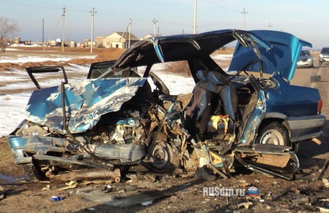 Три человека погибли в лобовом столкновении ВАЗов на трассе «Каспий»