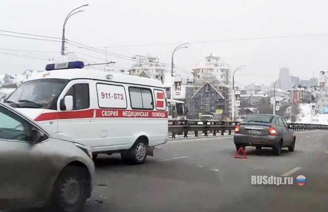 Массовое ДТП в Воронеже. На Чернавском мосту столкнулись 9 автомобилей