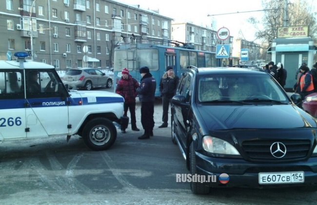В Новосибирске наркоман угнал троллейбус