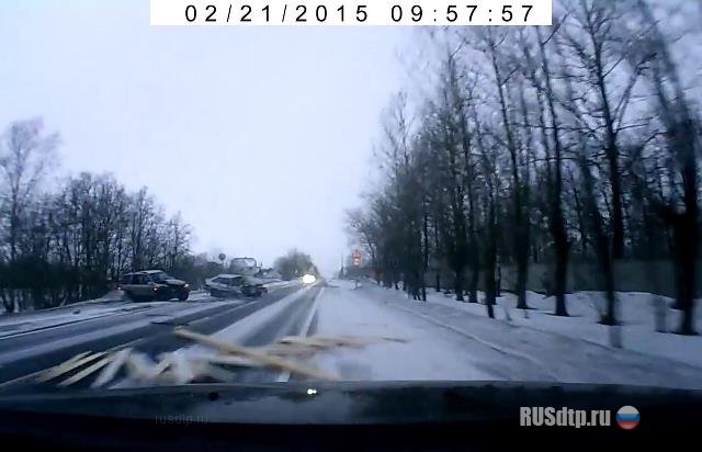 Видеозапись ДТП в Красносельском районе