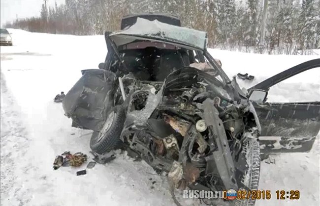 Водитель «Гранты» погиб в ДТП на автодороге Сургут–Салехард